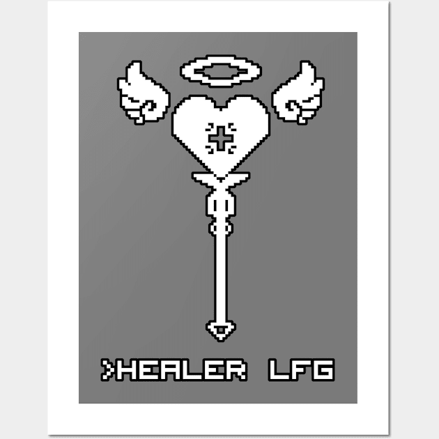 Healer LFG / Looking for group Wall Art by Keeviant